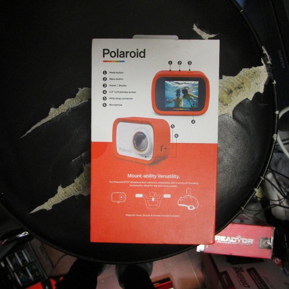 Polaroid iD757 Waterproof Camera Sport Action HD